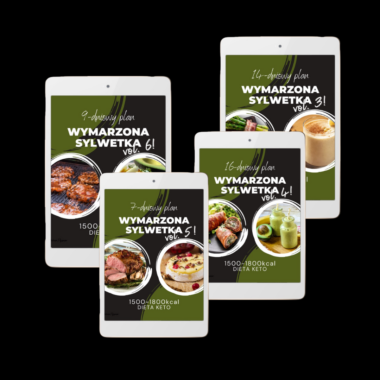PAKIET 4 GOTOWYCH DIET KETO