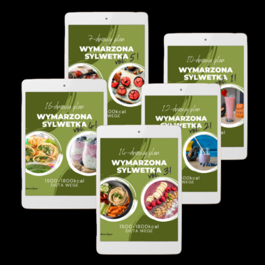 PAKIET 5 GOTOWYCH DIET WEGE