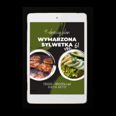 NOWOŚĆ! 9-dniowy plan KETO VOL.6 1500-1800kcal